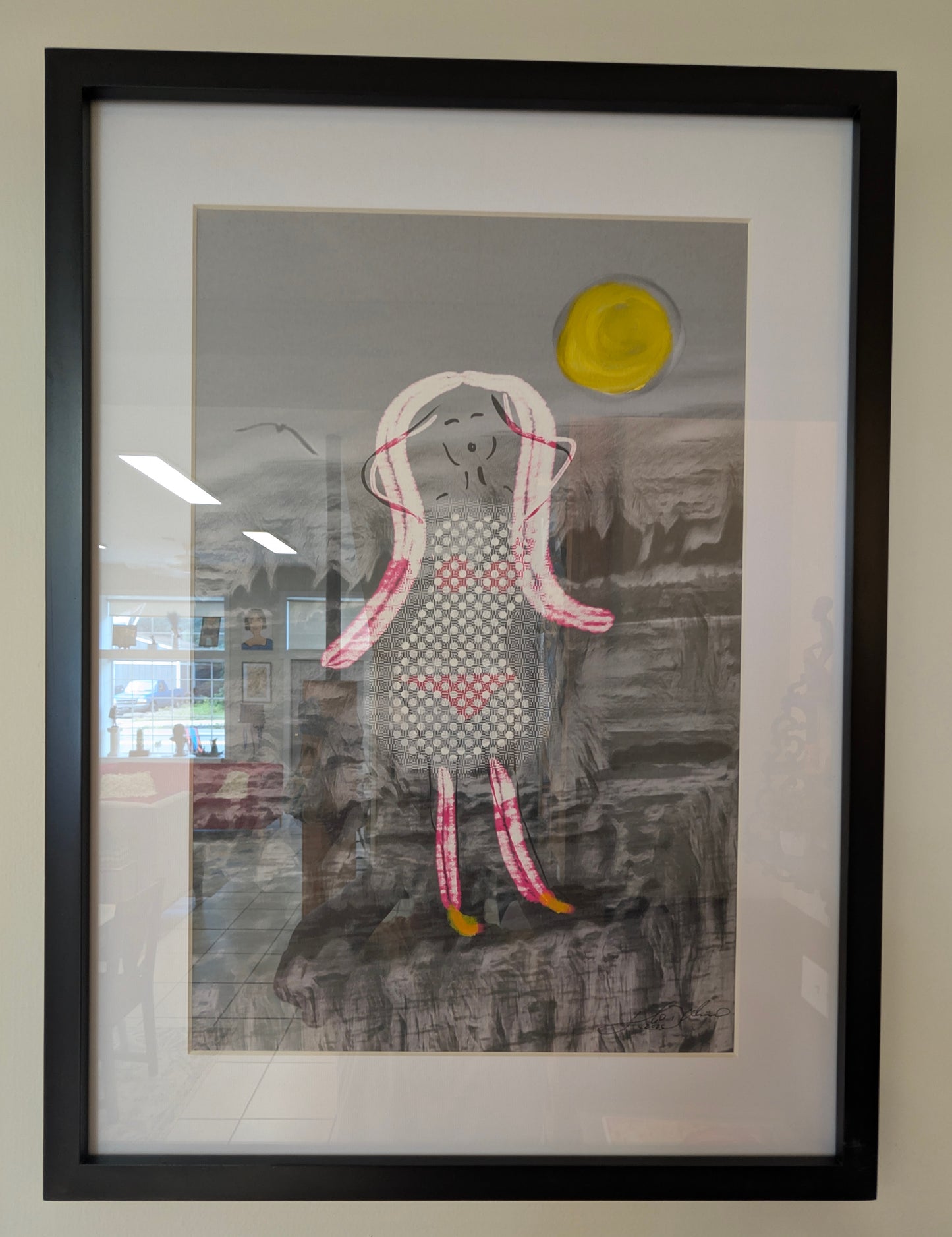 "She Came Down for a Swim But Put a Dress on and Decided to Dance"