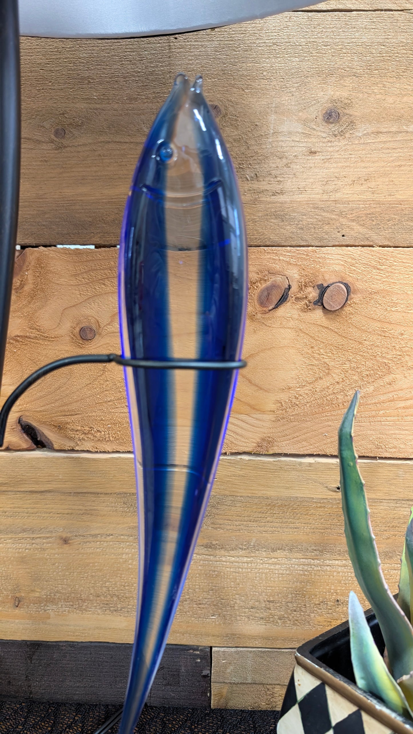 Modern / Rustic Fish Lamp