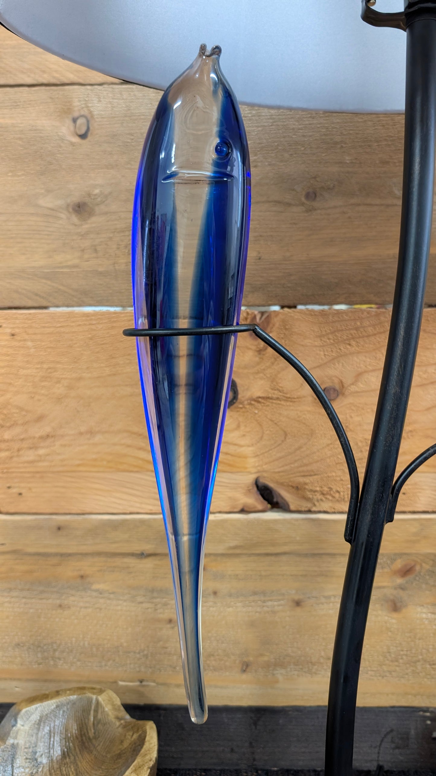 Modern / Rustic Fish Lamp