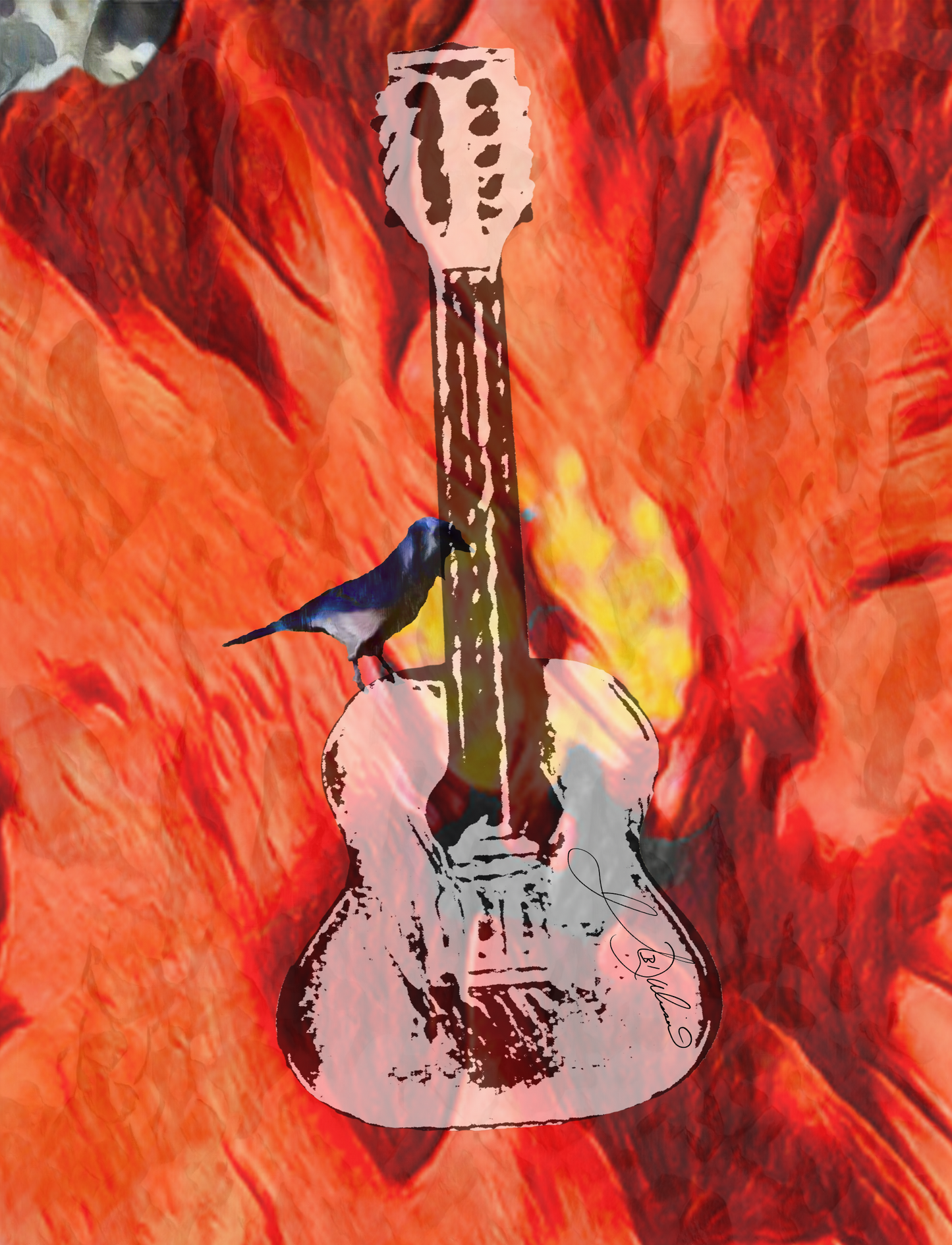 Ukulele Waterfall